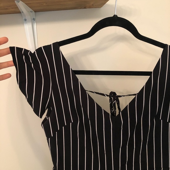 Striped Jumpsuit - Picture 2 of 3